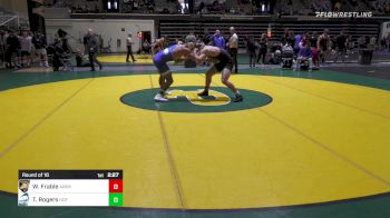 197 lbs Round Of 16 - Wolfgang Frable, Army vs Trey Rogers, Hofstra