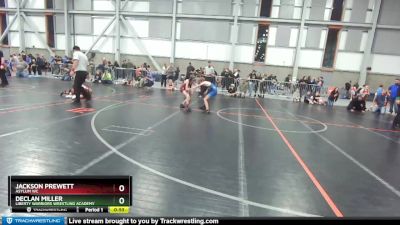 71-76 lbs Round 2 - Declan Miller, Liberty Warriors Wrestling Academy vs Jackson Prewett, Asylum WC