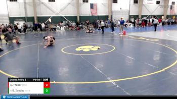 165 lbs Champ. Round 2 - Gavin Zoucha, Wayne State vs Dayton Fraser, York (Neb.)