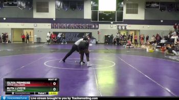 120 lbs Quarterfinal - Olivia Primrose, Vinton-Shellsburg vs Ruth Luyeye, Iowa City, Liberty