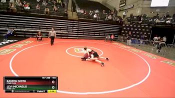 160 lbs Cons. Round 3 - Levi Michaelis, Park City vs Easton Smith, Lone Peak