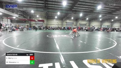 125 lbs Consi Of 32 #2 - Eli Berry, Scrap Yard Training vs Maxton Stevens, Sarbacker Wrestling Academy