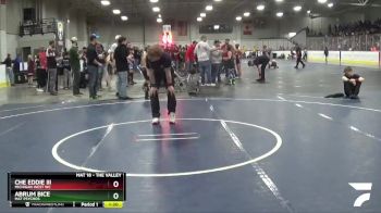 63 lbs Cons. Round 4 - Che Eddie Iii, Michigan West WC vs Abrum Bice, Mat Psychos