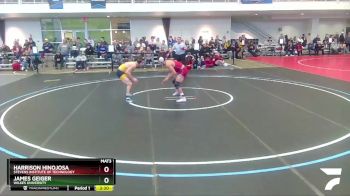 165 lbs Prelim - James Geiger, Wilkes University vs Harrison Hinojosa, Stevens Institute Of Technology