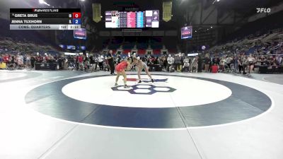 145 lbs Cons. Quarters - Greta Brus, IA vs Jenna Tuxhorn, IL