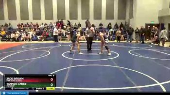 170 lbs Cons. Round 2 - Tanner Raney, Mcadory vs Jack Brown, Pike Road School