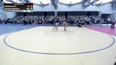 132-H2 lbs Final - Dominik Bucci, Harry S. Truman vs Richard DeMarco, Farmingdale