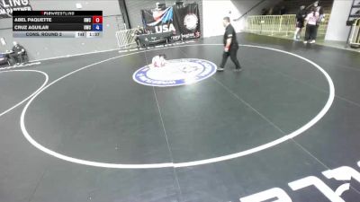 67 lbs Cons. Round 2 - Abel Paquette, Redwood Wrestling Club vs Cruz Aguilar, United Wrestling Club