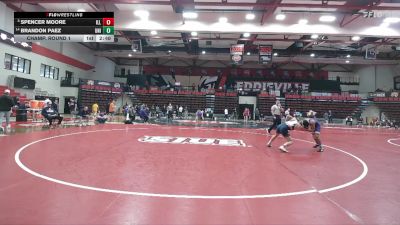 125 lbs Champ. Round 1 - Spencer Moore, Illinois vs Brandon Paez, Northern Iowa
