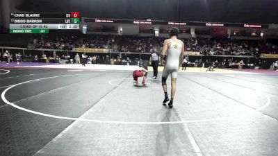 165 lbs Consi Of 16 #2 - Chad Blanke, Iowa State vs Diego Barron, Life
