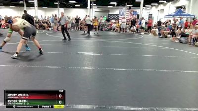 157 lbs Round 2 (6 Team) - Ryder Smith, Grease Monkey`s vs Jimmy Weikel, Spear Mat Club