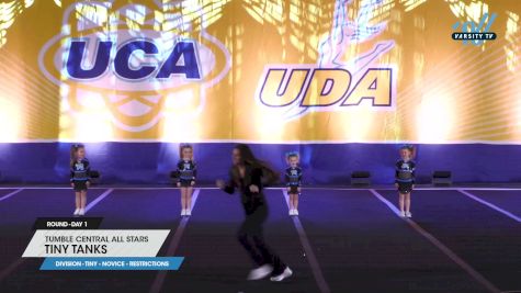 Tumble Central All Stars - Tiny Tanks [2024 L1 Tiny - Novice - Restrictions Day 1] 2024 UCA Sandy Fall Classic