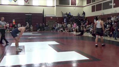 175 lbs Cons. Round 2 - Joey Glendening, Burlington Notre Dame vs Colin Grundlingh, Roland-Story