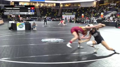 110 lbs Cons. Round 2 - Sophia Cornish, Colorado Mesa University vs Rylee Balcazar, Chadron