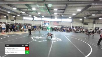 58 lbs Quarterfinal - Ian Maldonado, Nvrtc vs Braxton Rodriguez, Grindhouse WC