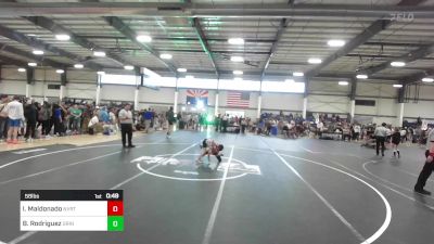 58 lbs Quarterfinal - Ian Maldonado, Nvrtc vs Braxton Rodriguez, Grindhouse WC