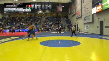 285 lbs Champ. Round 1 - Sherman `Nanuck` Sheldon, Unattached-Embry-Riddle vs Antonio Ramos, Air Force