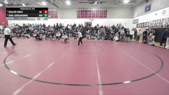 157 lbs Semifinal - Dillon Gray, Mt. Blue vs Joel Desjardins, Fort Kent