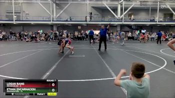 72 lbs Round 7 (8 Team) - Ethan Encarnacion, Headhunters vs Logan Rang, Roughhouse