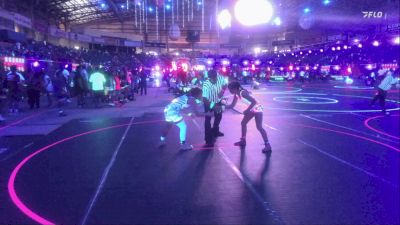 101 lbs Quarterfinal - Hailee Cooper, Riverton Wrestling vs Jenni Olson, Nebraska Wr Ac