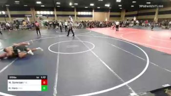 220 lbs Quarterfinal - Mathias Sorensen, The Lions Den vs Hector Haro, Cvbjj