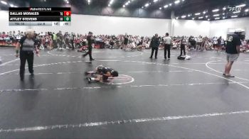 56 lbs Round 4 (8 Team) - Dallas Morales, Team Gotcha vs Attley Stevens, Level Up Wrestling