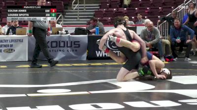 152 lbs Consi 1 - Coltan Jones, Central Bucks East vs Louden Spotts, Jersey Shore