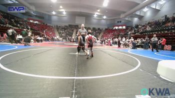 66 lbs 3rd Place - Conley Robinson, Pawnee Peewee Wrestling vs Jacobi Holmes, Cowboy Wrestling Club