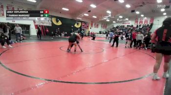 145 lbs Cons. Round 3 - Lesly Xotlanihua, Canyon vs Farrah Marquez, Birmingham