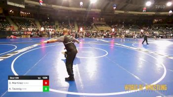 67 lbs Quarterfinal - Daniel Martinez, Sunkist Kids Monster Garage vs Andrew Taussig, Greater Heights Wrestling