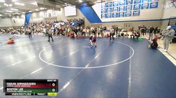 76 lbs Cons. Round 2 - Hakan Ahmadzadeh, Jordan Junior Wrestling vs Boston Lee, Champions Wrestling Club