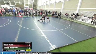 59 lbs Semifinal - Adrian Rodriguez, Salem Elite Mat Club vs Ryker Wylie, Sanderson Wrestling Academy