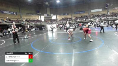 133 lbs Rr Rnd 1 - Lj Herburger, Colorado Bad Boys vs Isaac Hutchings, High Elevation