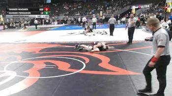 Quarterfinal - Tanner Wagner, Norfolk vs Zander Ferguson, Lincoln Southeast