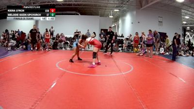 135 lbs Finals (8 Team) - Kiera Lynch, CTWHALE vs Melodie Guzik-Upchurch, Cordoba Trained