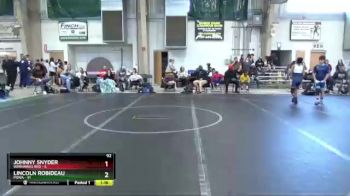 92 lbs Round 4 (8 Team) - Lincoln Robideau, POWA vs Johnny Snyder, Warhawks Red