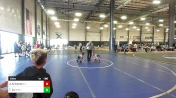 53 lbs Rr Rnd 5 - Jayden Crisman, All-Phase WC vs Tek Lo, Redwood WC