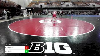 184 lbs Consolation - Nick South, Indiana vs Jack Wilt, Lehigh