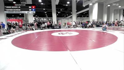 51 lbs Champ. Round 3 - Eddie Woody, Jr., Sebolt Wrestling Academy vs Hayden Schwab, Immortal Athletics WC