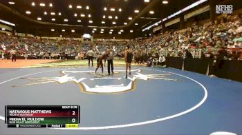6A - 120 lbs Cons. Round 1 - Natavious Matthews, Wichita-Southeast vs Mikha`el Muldow, Blue Valley Northwest