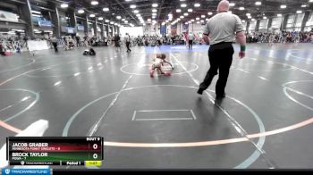 56 lbs Rd# 6- 9:00am Saturday Final Pool - Brock Taylor, POWA vs Jacob Graber, Minnesota Funky Singlets