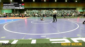 43 lbs Consi Of 4 - Dakota Mendoza, Mantanona TC vs Hayden Templeton, Concede Nothing