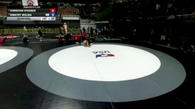 165 lbs Quarters - Christian Stoeber vs Dimetry Molina, Rough House Wrestling