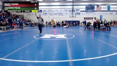 144 lbs Cons. Round 1 - Rocky Cooper, Morrison vs Channing Fields, Miami