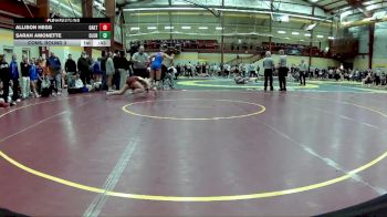 125 lbs Cons. Round 3 - Allison Hegg, Oakton HS vs Sarah Amonette, Olentangy Orange