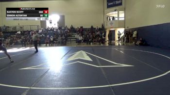133 lbs Champ. Round 1 - Saxton Scott, Cal State Bakersfield vs Edmon Altunyan, Rio Hondo College