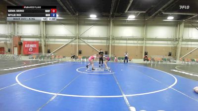 Rr Rnd 3 - Gema Serio, Maryland-Novice vs Mylie Roi, Maine Trappers-Novice