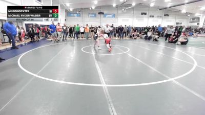 J-125 lbs Round Of 16 - Mj Poindexter, MI vs Michael Ryder Wilber, WV