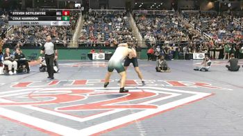 8A 215 lbs Cons. Semi - Cole Harrison, Pinecrest High School vs Steven Settlemyre, Millbrook