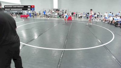 175 lbs Musabek Sadyrbekov, Pennsylvania Blue vs Grady Weinbrenner, Minnesota Blue